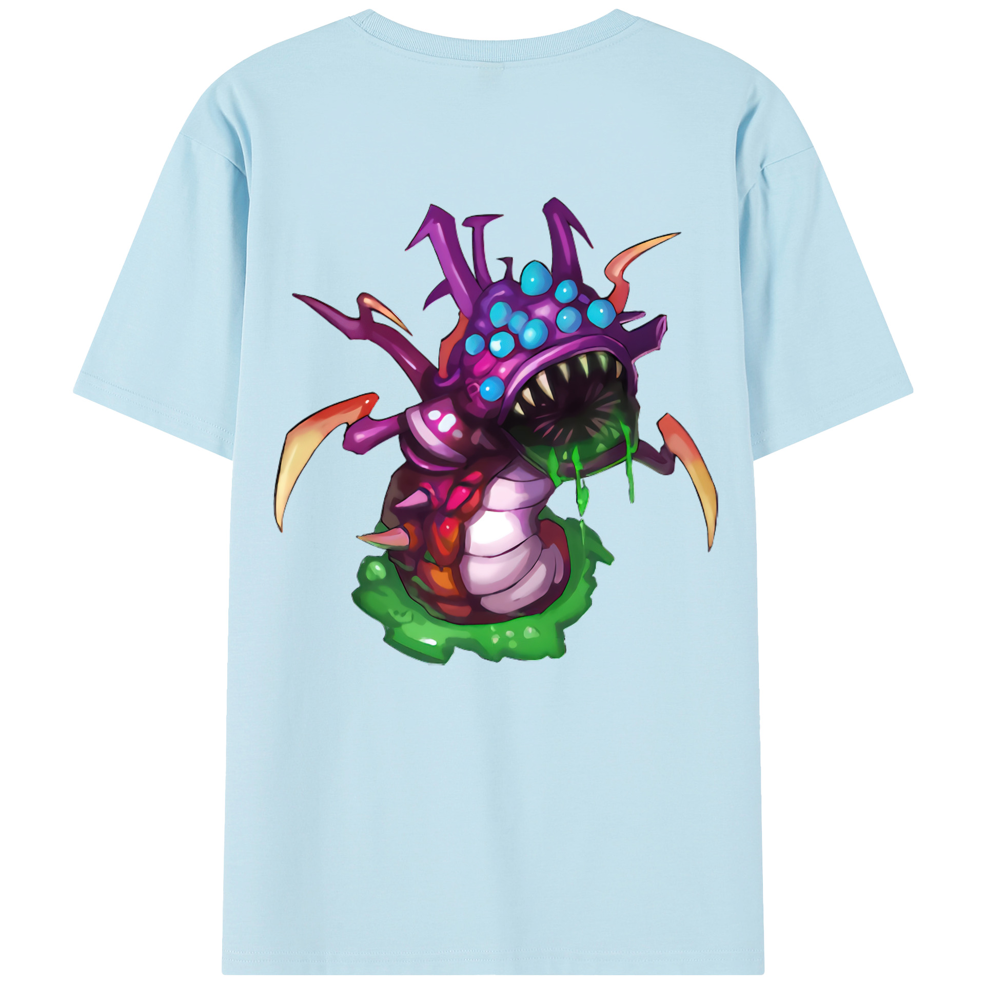リーグ・オブ・レジェンド League of Legends LOL 綿100％半袖Tシャツ（背面プリント）